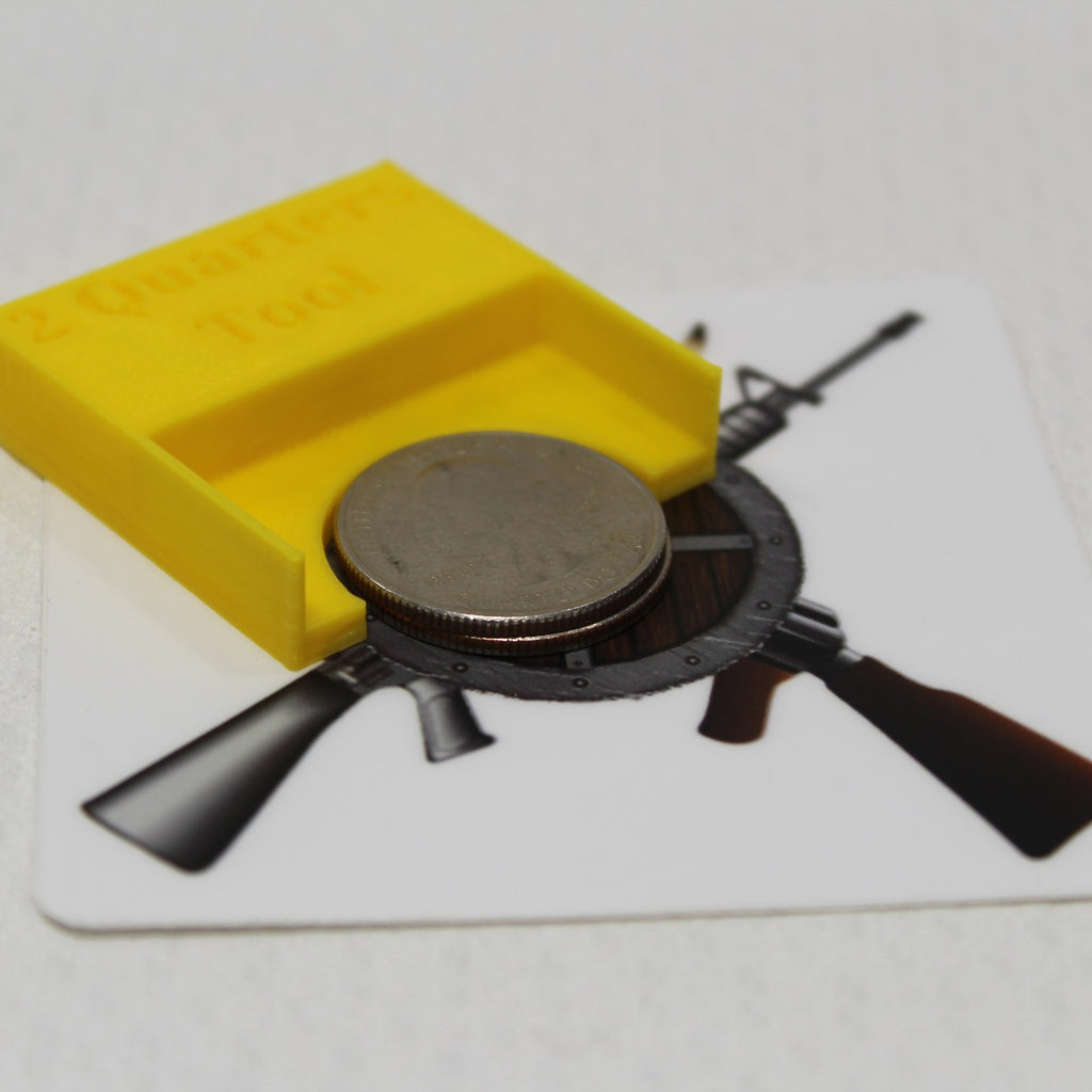 AR-15 Buffer Spacing Tool – 2 Quarters Gauge