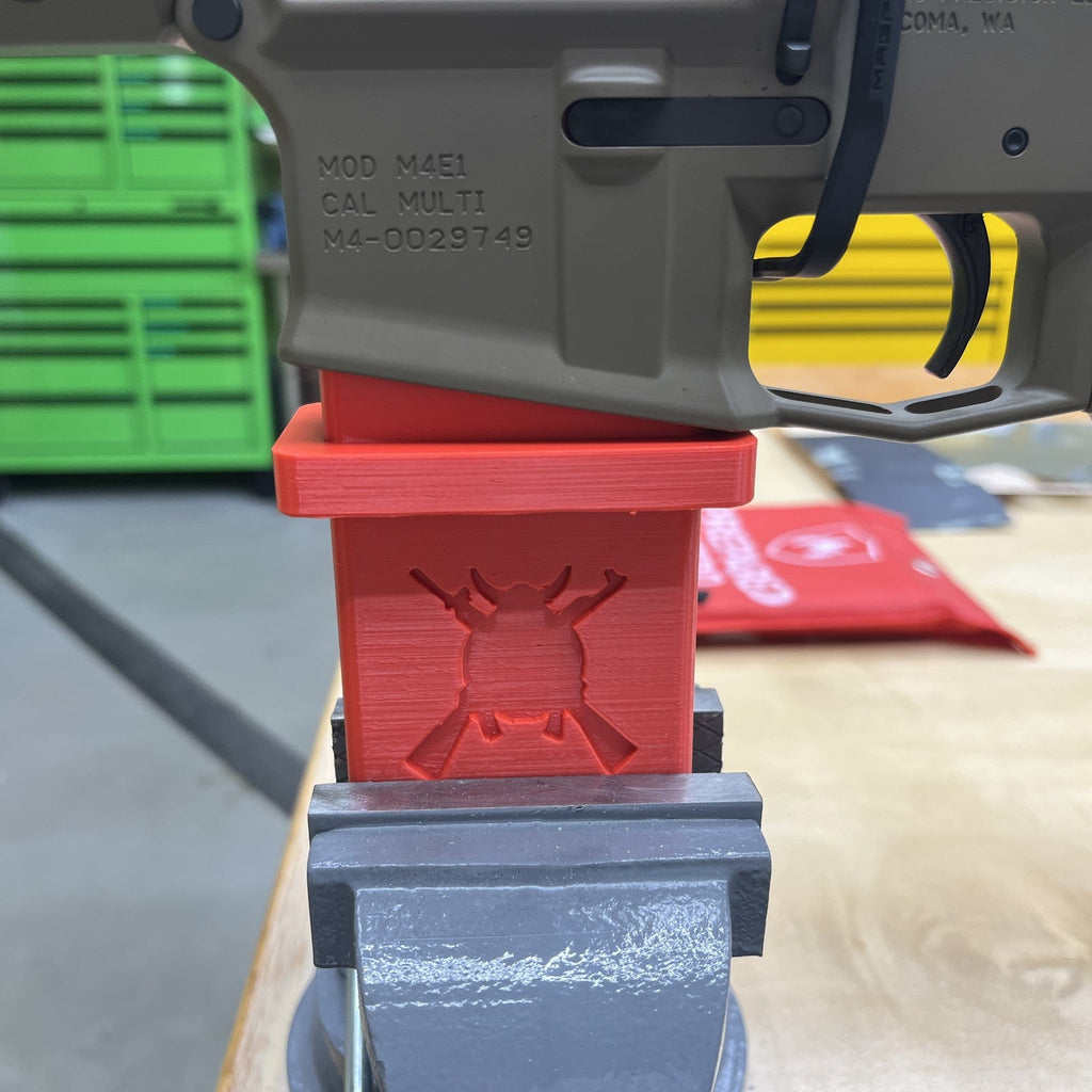 AR-15 Vise Block – detail view