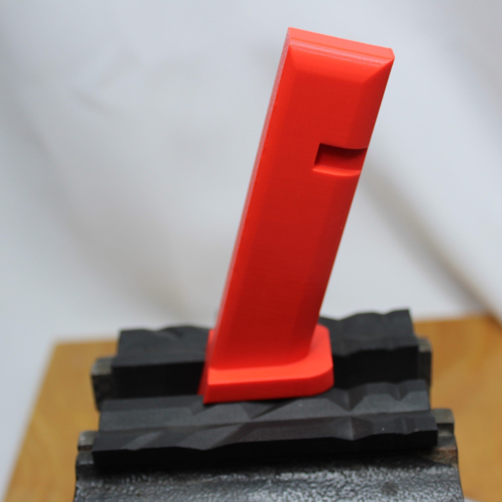 Glock 42 Vise Block – detail view