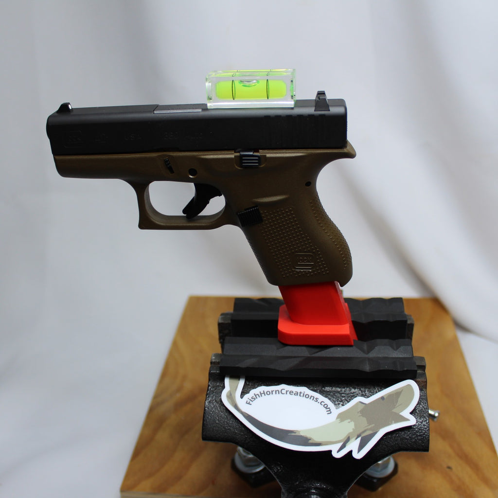 Glock 42 Vise Block – detail view
