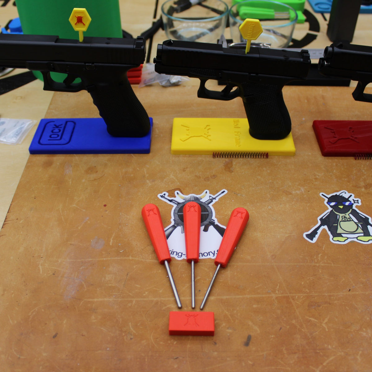 Glock Maintenance Pins v2.0 – detail view