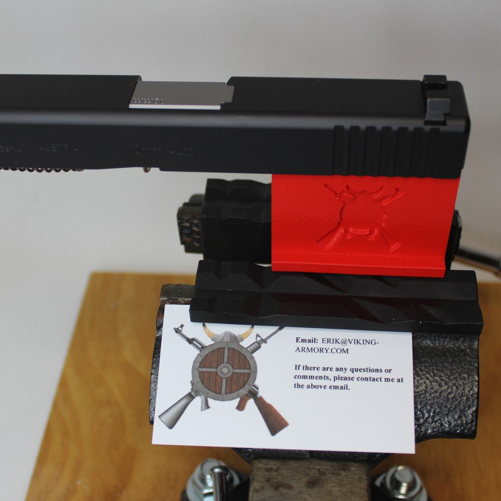 Glock 45/10mm Slide Vise – detail view