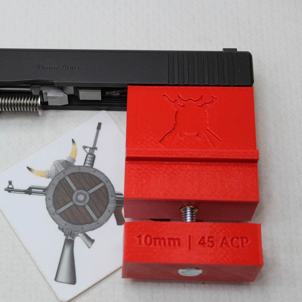 Glock 45/10mm Slide Vise – detail view