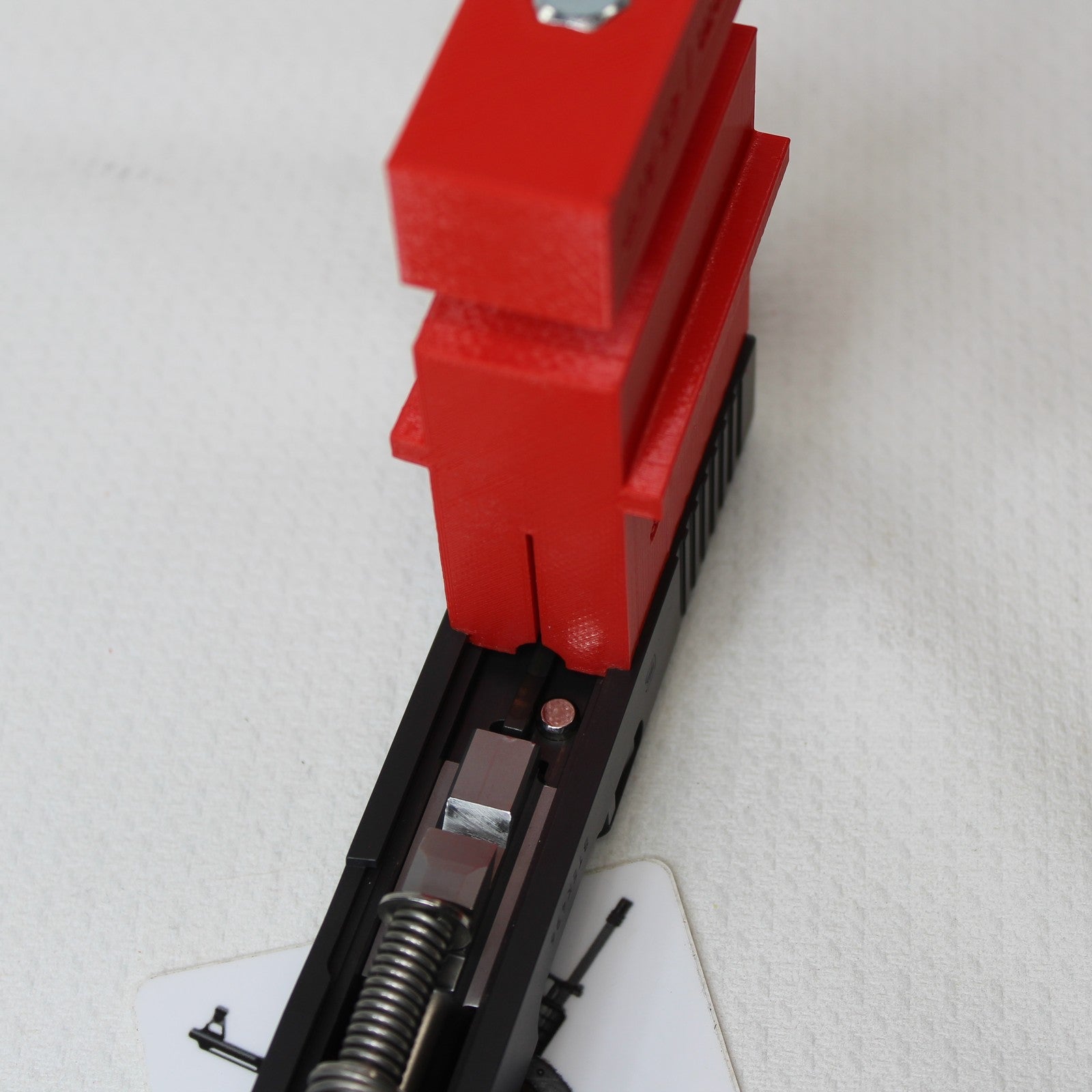 Glock 45/10mm Slide Vise – detail view