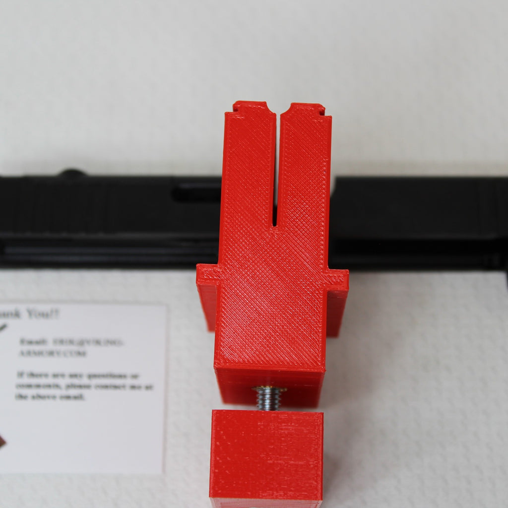Glock 19/17/22 Slide Vise – detail view