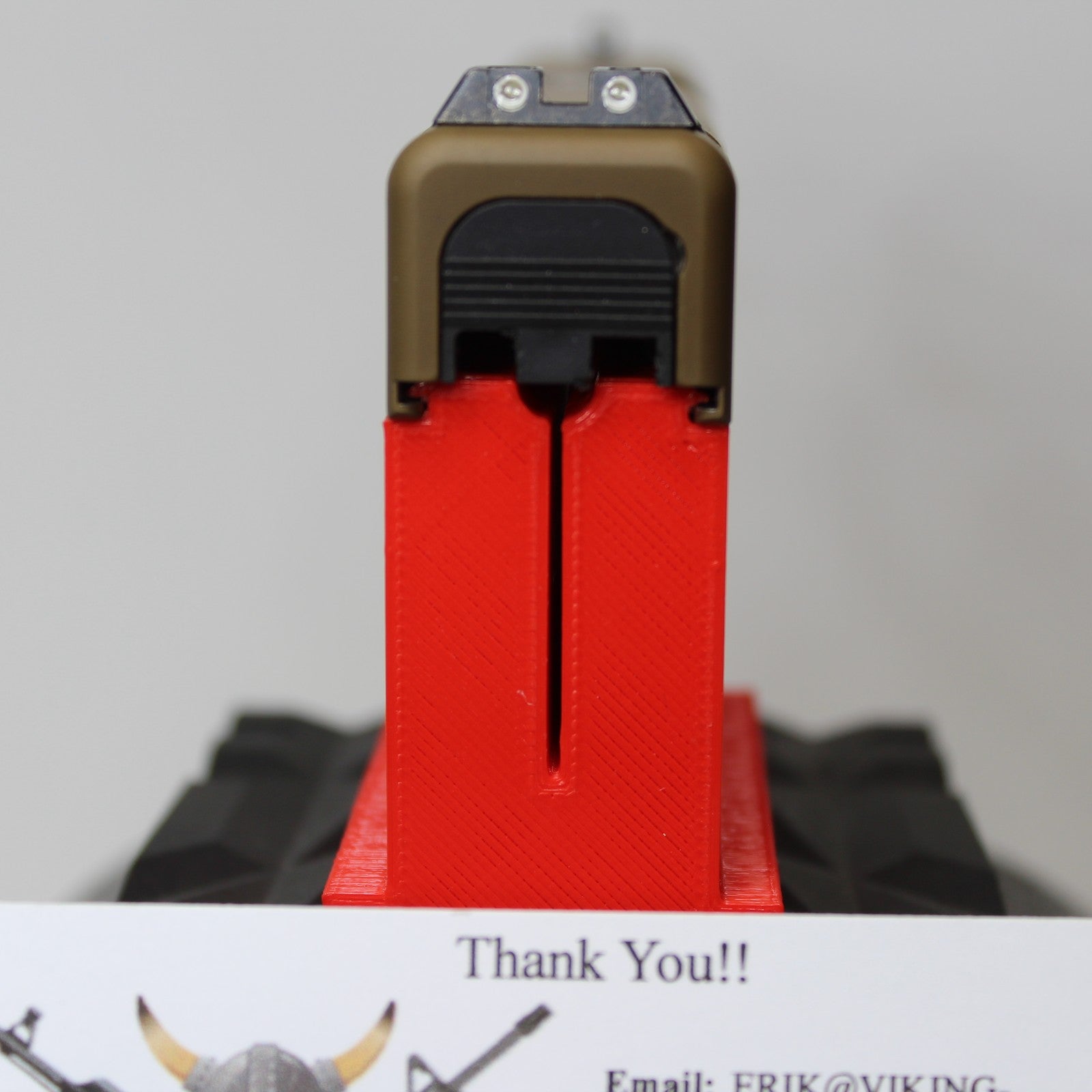 Glock 19/17/22 Slide Vise – detail view