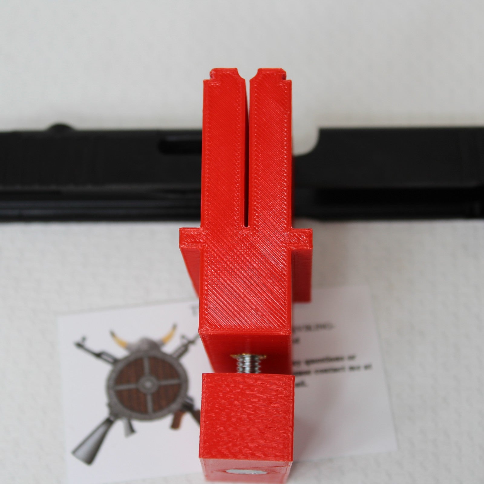 Glock 43X/48 Slide Vise – detail view