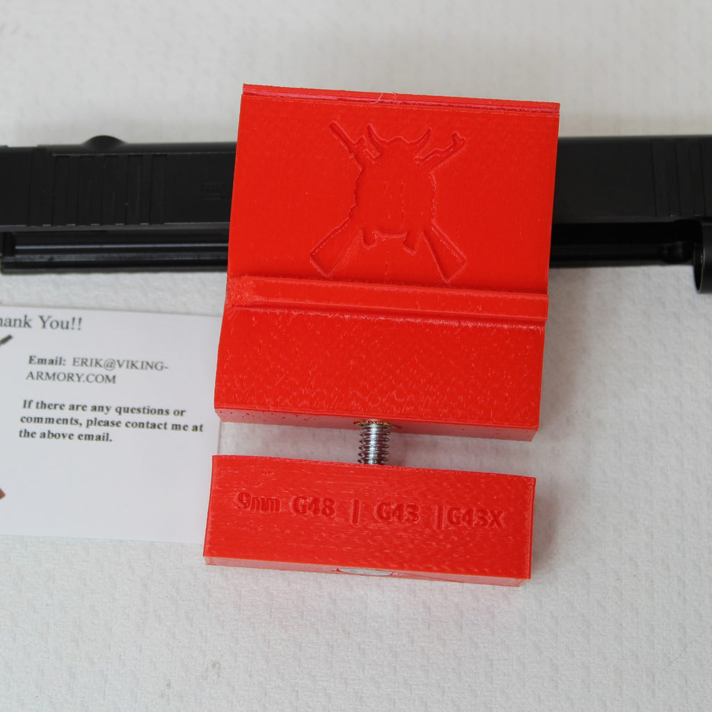 Glock 43X/48 Slide Vise – detail view