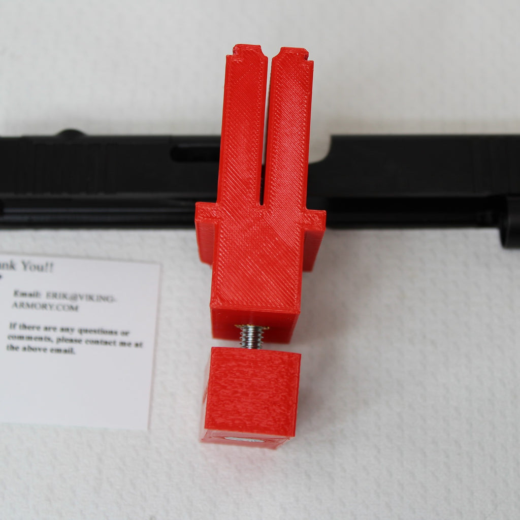 Glock 43X/48 Slide Vise – detail view