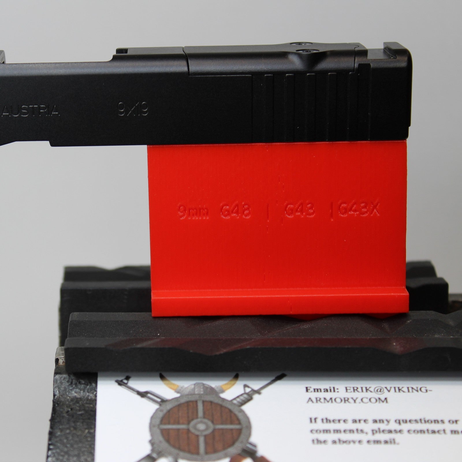 Glock 43X/48 Slide Vise – detail view