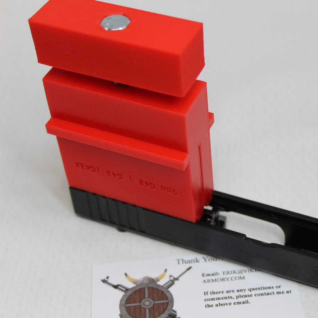 Glock 43X/48 Slide Vise – detail view