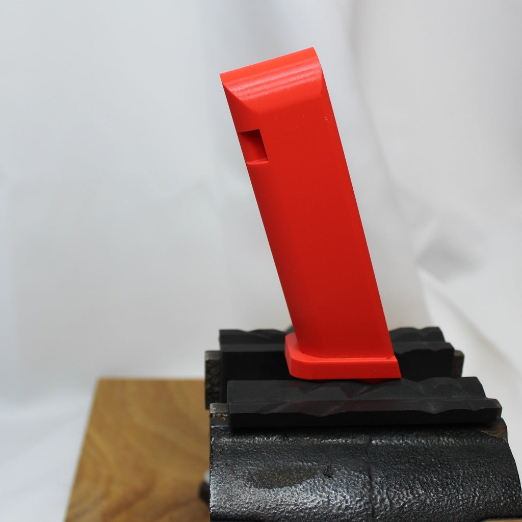 Glock 20/41 Vise Block, in the vise