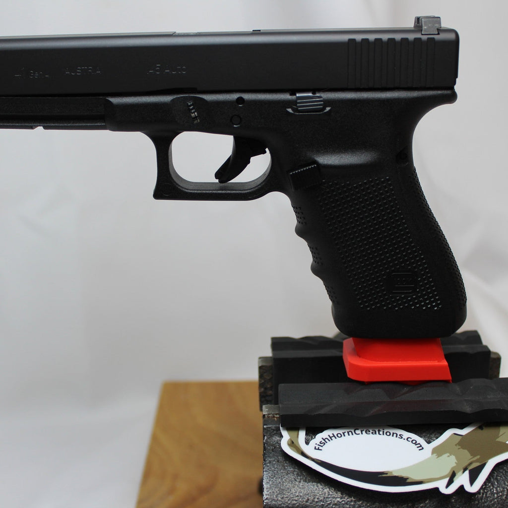 Glock 20/41 Vise Block, with pistol detail