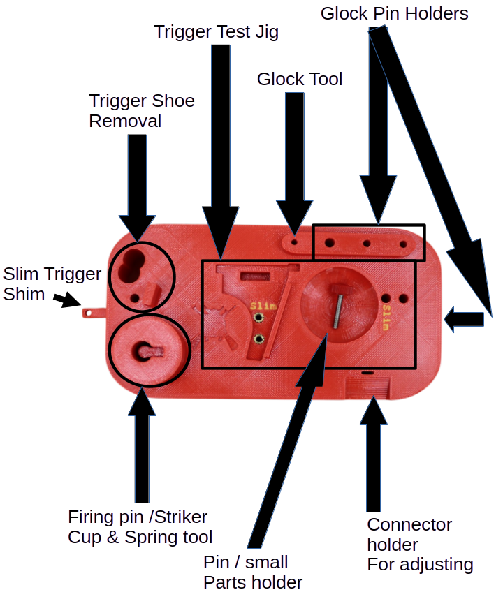 GlockSmith Block v4.0 parts legend