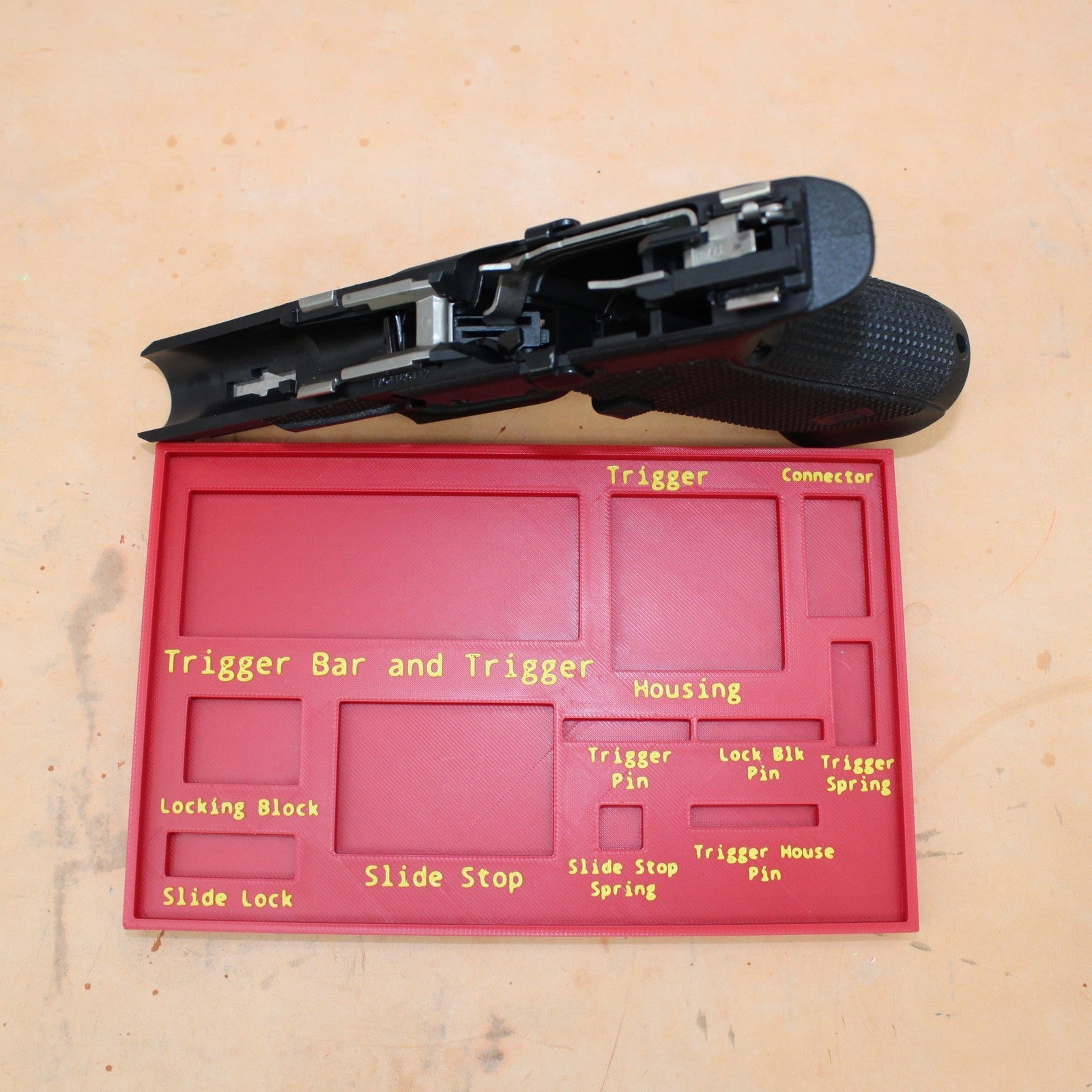 Glock Parts Tray – detail view