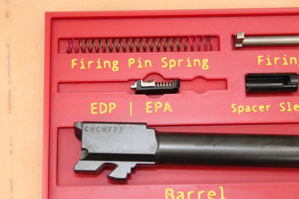 Glock Parts Tray – detail view
