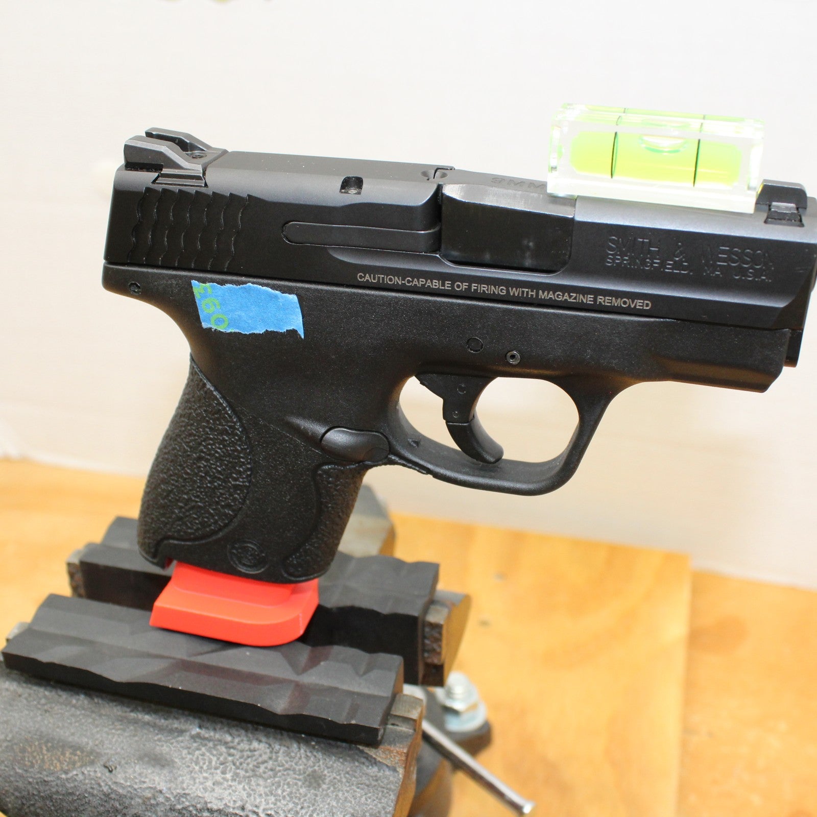 M&P Shield Vise Block – detail view