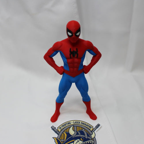 Custom 3D print example, detail view