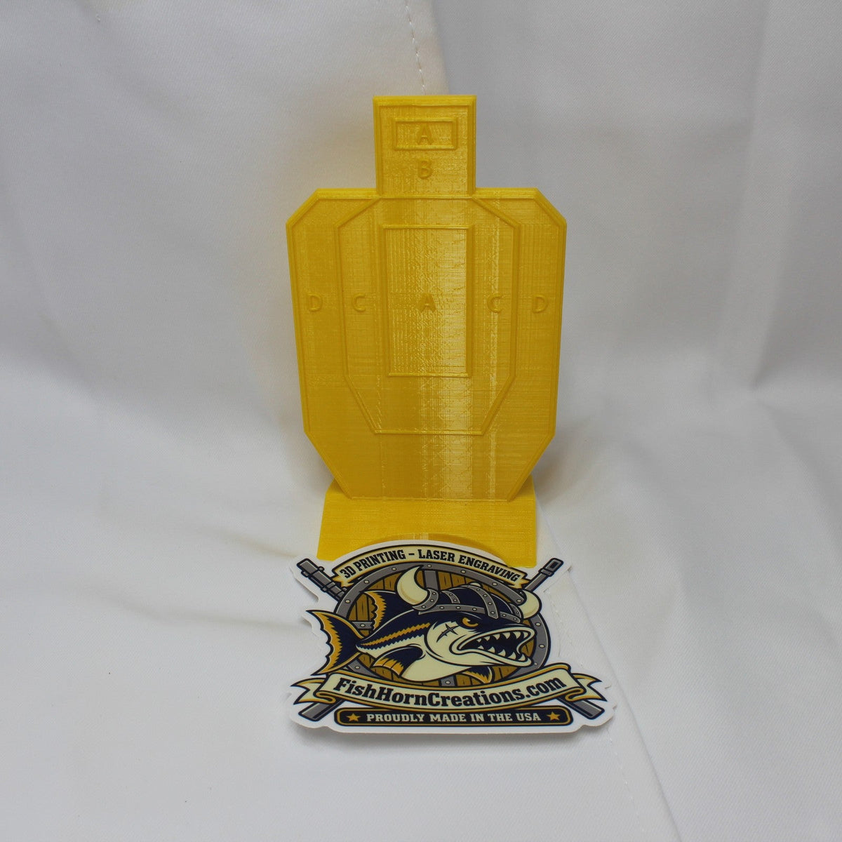 Custom 3D print example, detail view