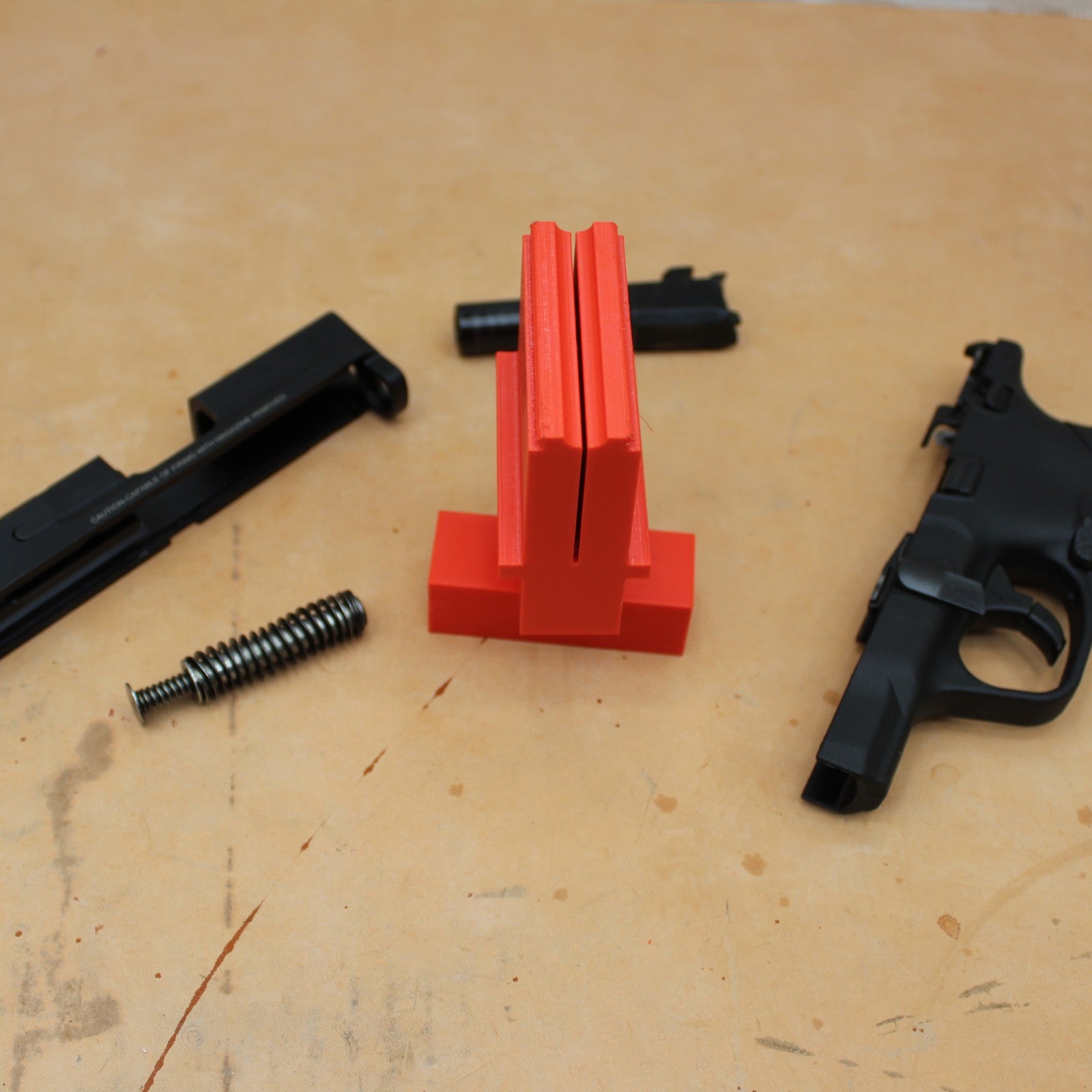 M&P Shield 9mm Slide Vise – detail view