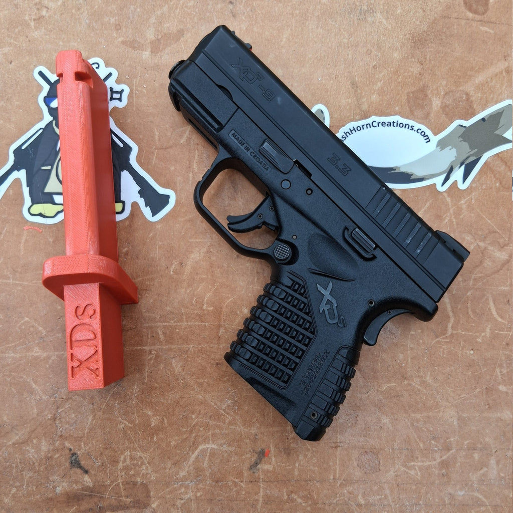 Springfield XDs 9mm Vise Block – detail view