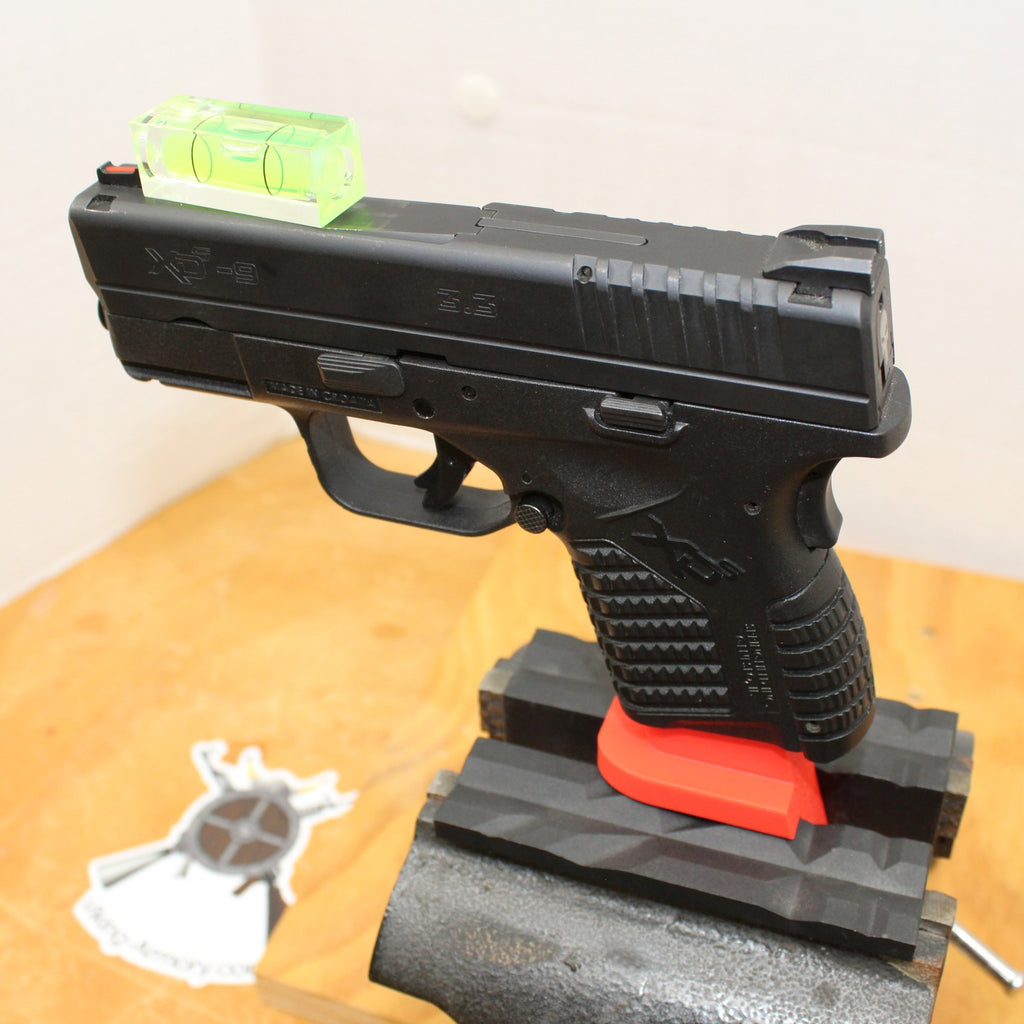Springfield XDs 9mm Vise Block – detail view